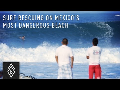 Surf Rescue on Mexico's Most Dangerous Beach: Playa Zicatela in Puerto Escondido