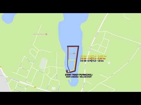 Prezentacja trasy Garmin Iron Triathlon Stężyca