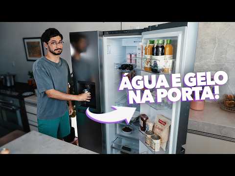 1 Mês com a GELADEIRA Side By Side da LG GC-L26KLQX! Valeu a pena?