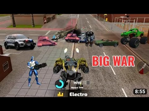 new killing machine big war in rope hero vice twon new update।।scout