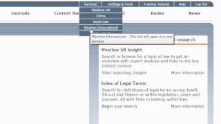 Searching Westlaw International for Journal Articles by Topic (Natural Language Search)