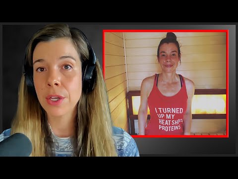 Rhonda Patrick's Sauna Routine (temperature, duration, & hydration protocols)