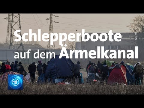 Flüchtlinge versuchen vor Brexit nach Großbritannien zu kommen