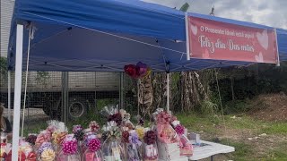 VLOG- VENDENDO CESTAS NA RUA DIA DAS MÃES