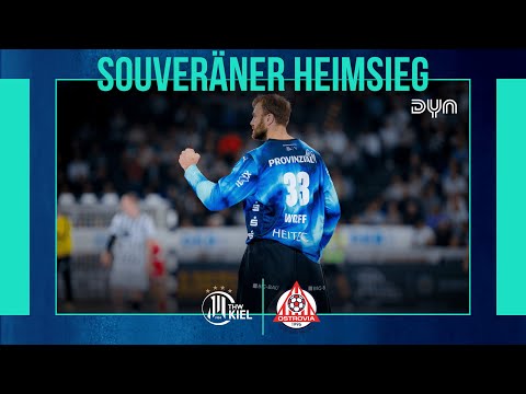 Highlights: THW Kiel - Kpr Ostrovia Ostrow Wlkp (Saison 2025/26) | EHF European League