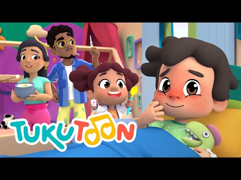 Sneeze! Snooze! Achoo! 🤧 TukuToon kids❤️🥁 #kidssong