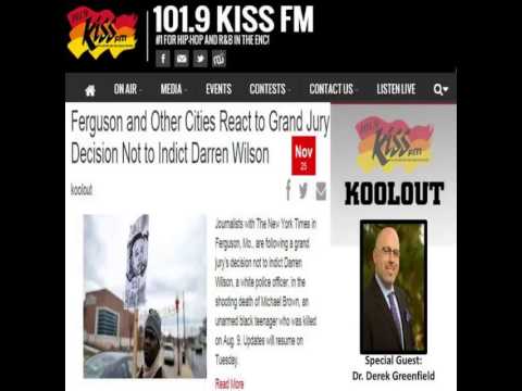 #BlackLivesMatter - Dr. Derek Greenfield on WIKS 101.9 FM – Hunting Season on Brown & Black Men