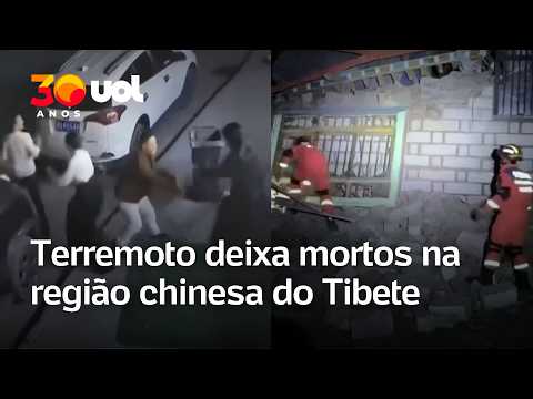 Terremoto de magnitude 7 deixa 16 mortos e 32 feridos na China