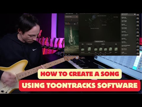 How to Write & Record a Riff with Toontrack EZ Line Suite! (EZ Bass, EZ Mix 3, Superior Drummer 3)