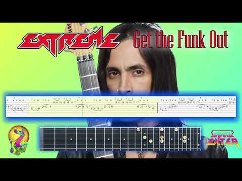 Get the Funk Out Backing Track - With TABS, SOLO builder, Lyrics, Fretboard View