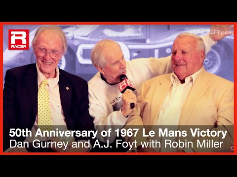 RACER with Dan Gurney and AJ Foyt on Le Mans 1967
