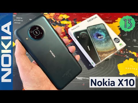 NOKIA X10 5G - Android 13 ( Unboxing and Hands-On )