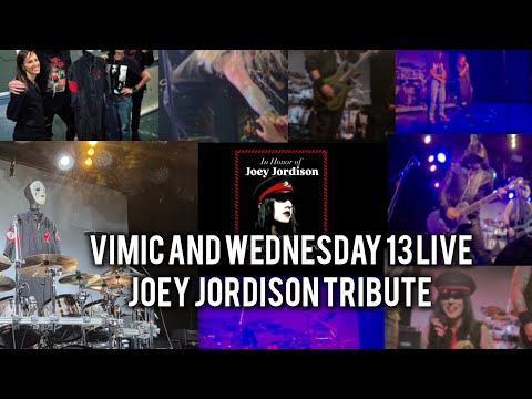 Wednesday 13 and VIMIC live: October 3, 2025 JOEY JORDISON TRIBUTE 