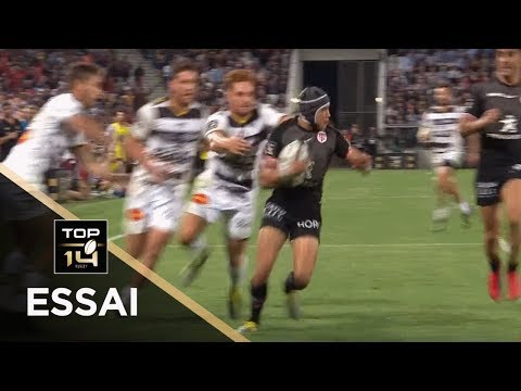 TOP 14 - Essai Cheslin KOLBE (ST) - Toulouse - La Rochelle - Demi-finales - Saison 2018/2019