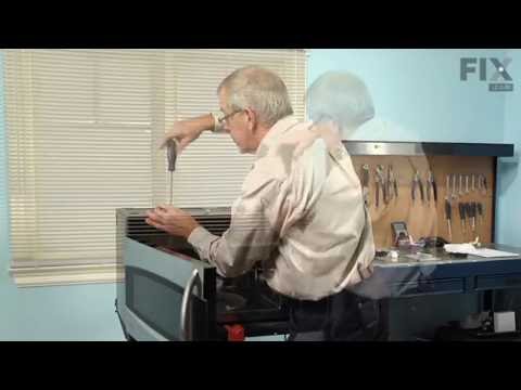 General Electric Microwave Repair – How to replace the Halogen Light Bulb - 120V 20W