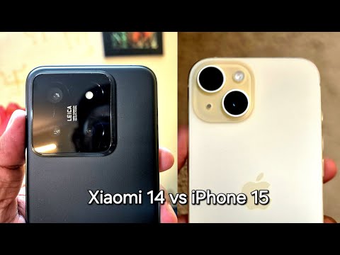 iPhone 15 vs Xiaomi 14 | Camera Comparison  | Daytime Images & Video ||
