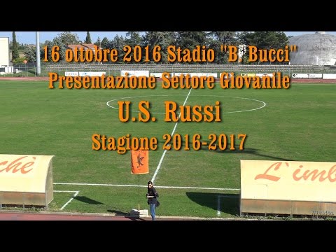 16/10/2016 Presentazione Settore Giovanile US Russi