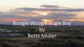 Bette Midler - Boogie Woogie Bugle Boy