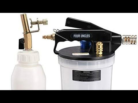 Testing out the Four Uncles Vacuum Brake Bleeder Tool