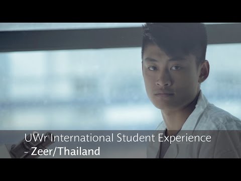 UWr International Student Experience - Zeer/Thailand