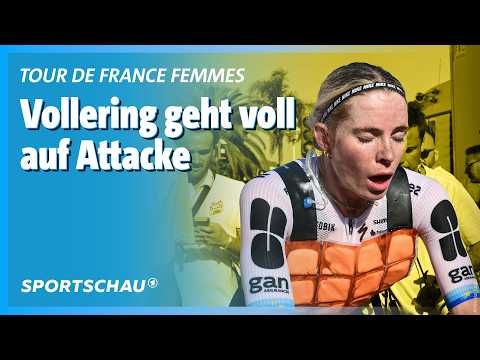 Video Thumbnail: Tour de France Femmes 8. Etappe Highlights: Sekundenfight in Nizza | Sportschau