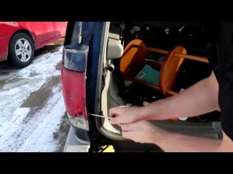 How to Remove and Replace Tail Light Assembly Chevrolet Blazer
