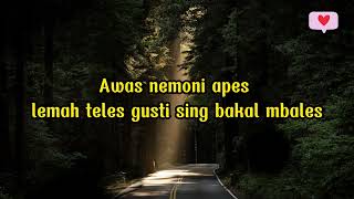 Download lagu LEMAH TELES -  DENNY CAKNAN X YENI INKA  ( LIRIK LAGU ) mp3