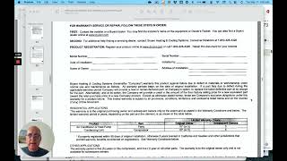 HVAC System Warranty! Make sure you register!