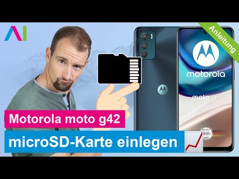 Motorola moto g42 - microSD Karte einlegen • 💾 • 📲 • 📈 • Anleitung | Tutorial