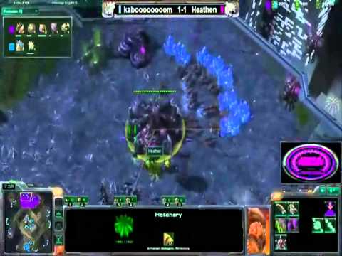 WQT Round 5 SemisB - Game 3 - Heathen V kaboooooooom -Starcraft 2