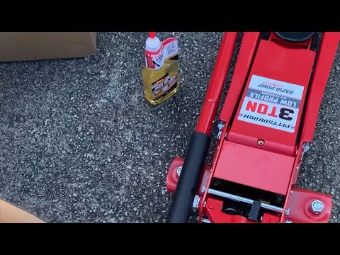 Pittsburgh Harbor Freight 3 ton jack assembly/review