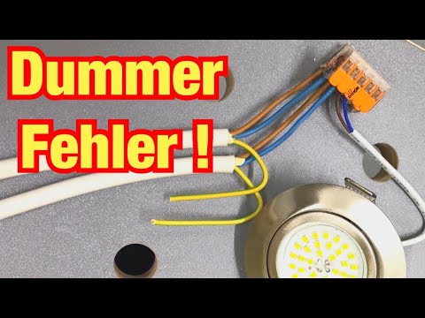 Too stupid even to wire LED spotlights!!! Proofwood