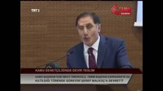 Kamu Başdenetçisi Şeref Malkoç’un Devir Teslim Töreni Konuşması