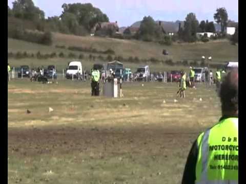 British grass track championship 250 Race 1 Heat 1 21/08/11