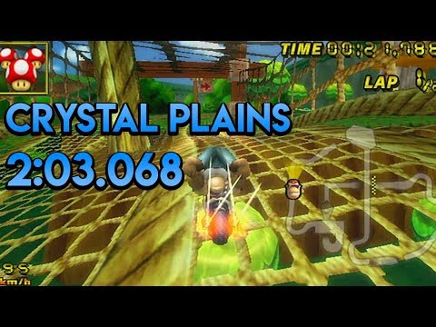 【MKW CT WR】 Crystal Plains (No Glitch) - 2:03.068