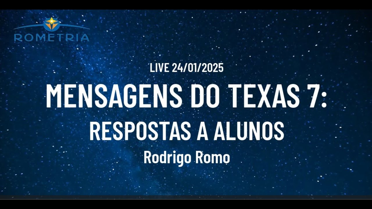 RESPOSTAS A ALUNOS - TEXAS 24/01 PARTE 1