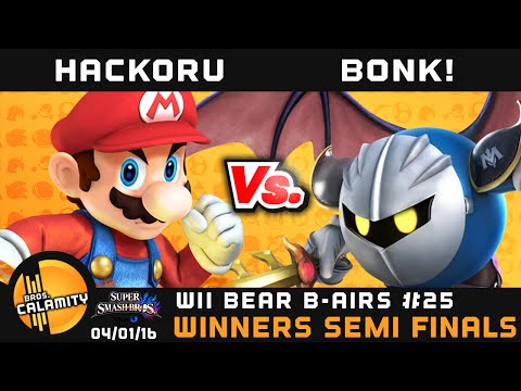 WBB #25 | LoF Hackoru (Mario) vs Bonk! (MK) - Winners Semi Finals - Sm4sh Singles