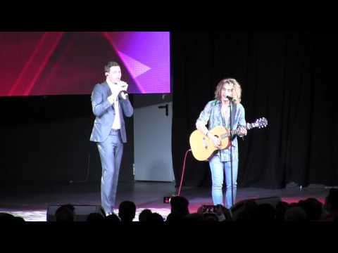 ESCKAZ in Madrid: Robin Bengtsson (Sweden) and Manel Navarro (Spain) - Free Falling at ESPreParty