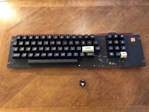 The BEST TRS-80 model III Keyboard, it uses SKCC Cream switches! - SIMPLETHINGSTOYS