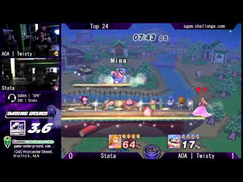 I Can't Believe It's Not Melee! What a Twist! Singles - AOA | Twisty (Wario) vs Stata (Zelda)