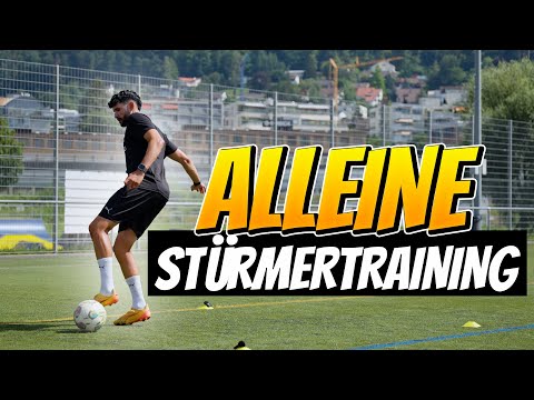 STÜRMER TRAINING Fussball ALLEINE - Meistere Deine Skills!