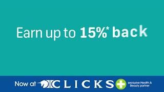 Earn AND spend your FNB eBucks at Clicks now!