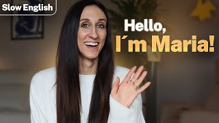 Introducing Myself 👋 | Slow English for Beginners (A1)