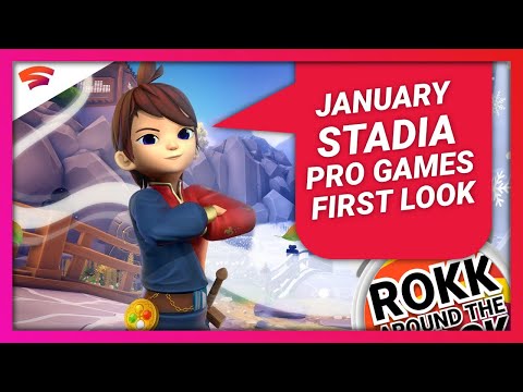 Stadia Pro Games for January - first look