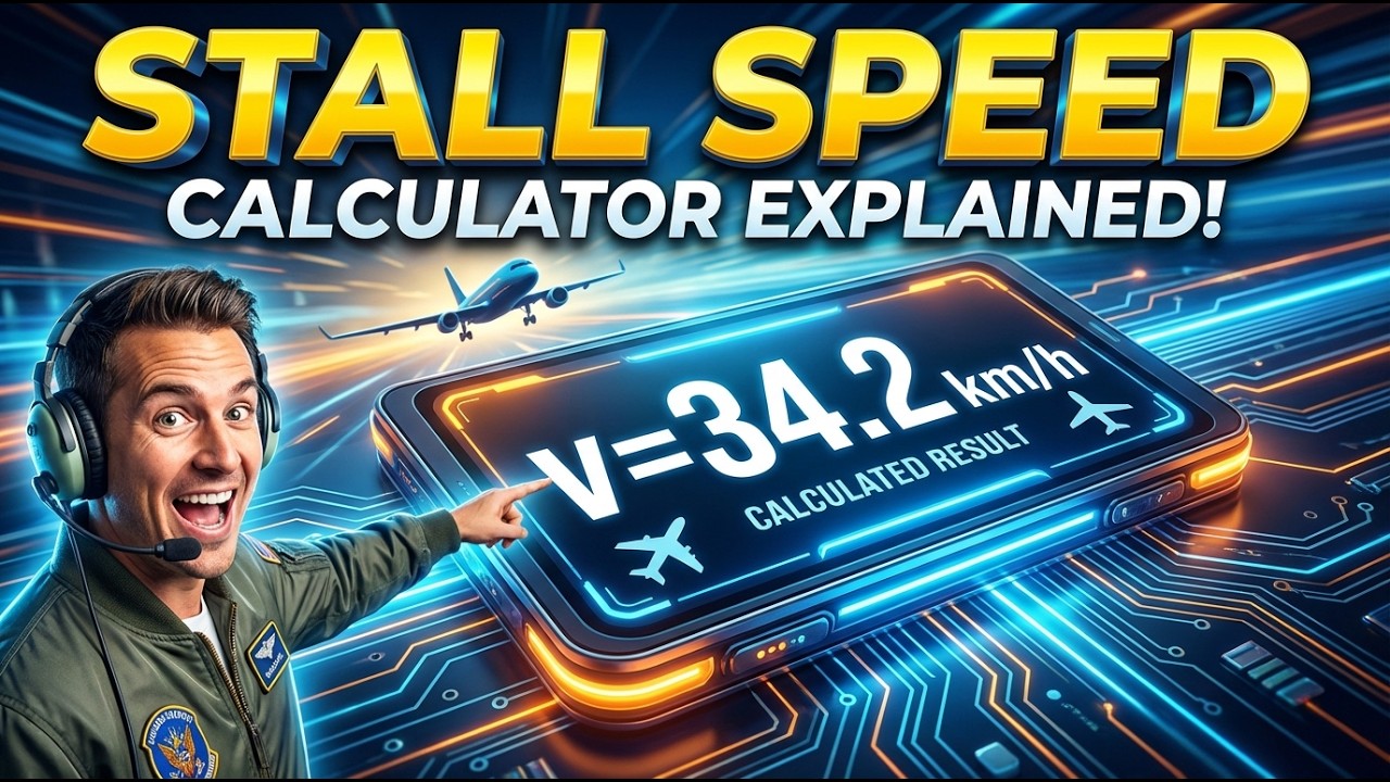 Stall Speed Interactive Calculator