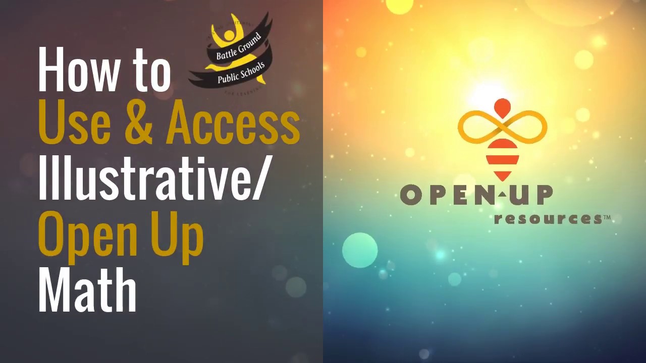 How to Use Illustrative/Open Up Math