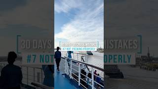 🛳️ 30 Cruise Mistakes: #7: Not Knowing How To Pack 🧳