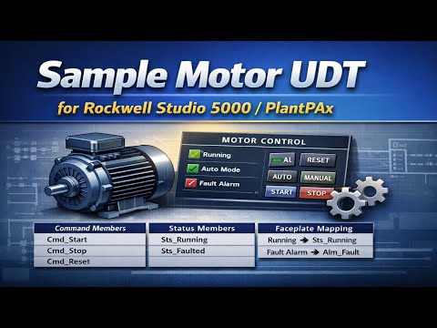 User-Defined Data Types (UDTs) – Studio 5000 DCS Best Practices