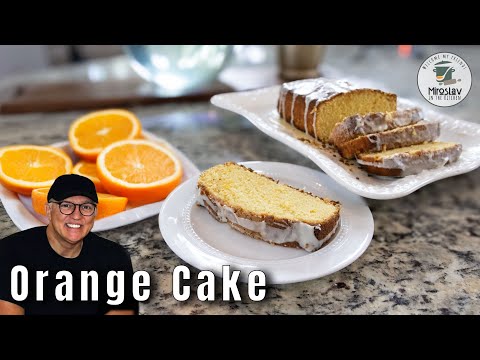 Moist & Fluffy Orange Blender Cake – So Easy! 🍊🎂