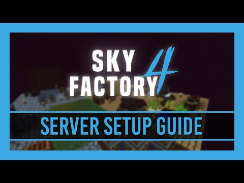 TroubleChute - SkyFactory 4 | Server Setup Crash Course Guide